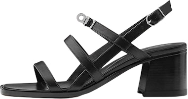 (Women) HERMES Calfskin High Heel Sandal 'Black Fashion' H221078Z-02 (Women) HERMES Calfskin High Heel Sandal 'Black Fashion' H221078Z-02