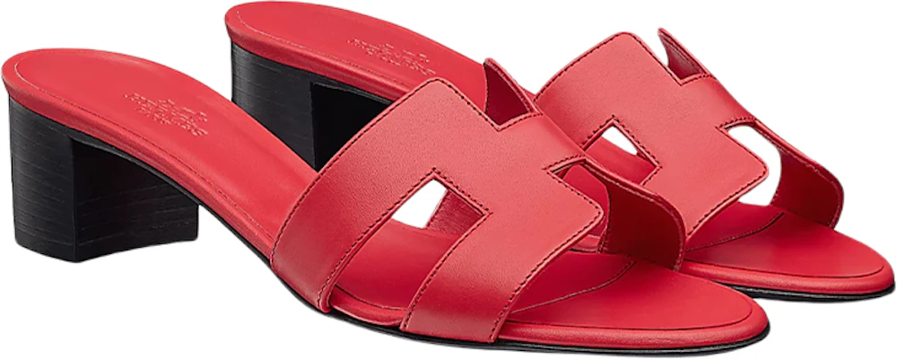 (W) Sandalias de Tacón Alto de Piel de Ternera HERMÈS 'Rosa' H141146Z-7E Lookbook (W) Sandalias de Tacón Alto de Piel de Ternera HERMÈS 'Rosa' H141146Z-7E