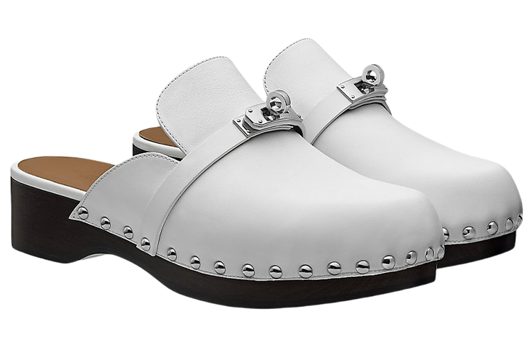 Lookbook (W) HERMES Kulit Anak Lembu Tapak Kayu 'Putih' H211077Z-90