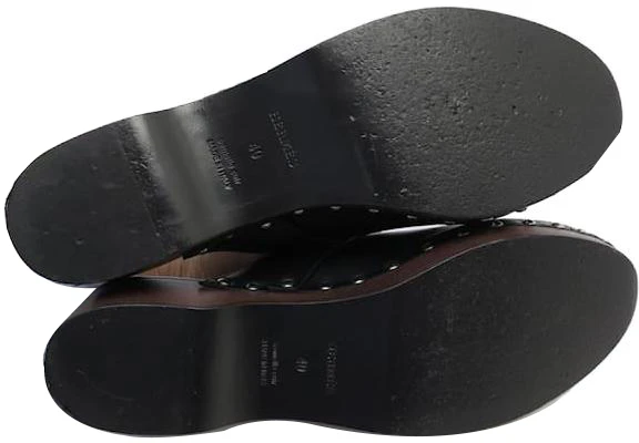 HERMES 愛馬仕 小牛皮木底鞋 女款 黑色 Purchase HERMES 愛馬仕 小牛皮木底鞋 女款 黑色