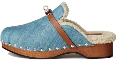 (W) HERMES Carlotta Mule Plano 'Azul Claro' H231289Z-CB Buy (W) HERMES Carlotta Mule Plano 'Azul Claro' H231289Z-CB