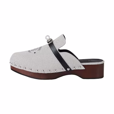 (W) HERMES Carlotta Mule 'Rouge H'