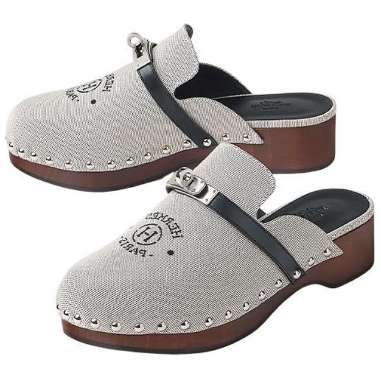 (W) HERMES Carlotta Mule 'Rouge H' 圖 3