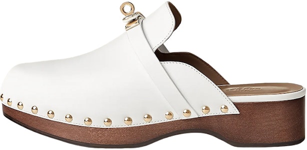 (W) HERMES Carlotta Mule 'Kulit Putih' H231093Z-90 Buy (W) HERMES Carlotta Mule 'Kulit Putih' H231093Z-90