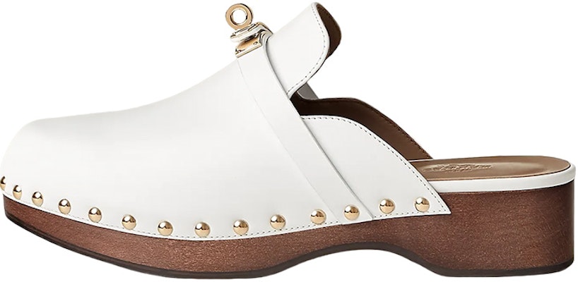 (W) HERMES Carlotta Mule 'Kulit Putih' H231093Z-90 Buy (W) HERMES Carlotta Mule 'Kulit Putih' H231093Z-90