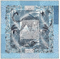 (Women) HERMES Carre Jungle Love 70cm Silk Scarf Fashion Accessory H983946S-05 (Women) HERMES Carre Jungle Love 70cm Silk Scarf Fashion Accessory H983946S-05