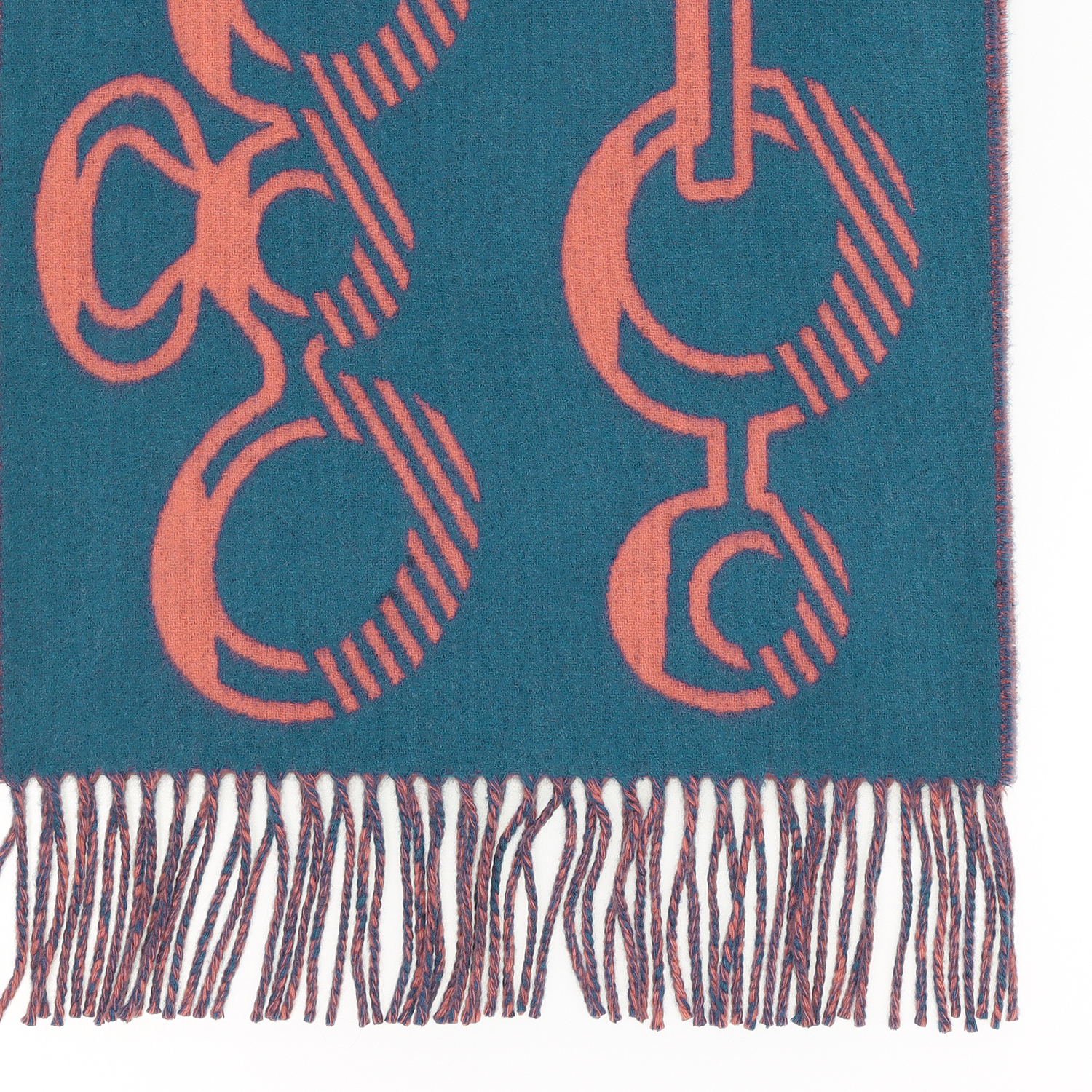 (Women) HERMES Casaque Do Re Boucles Cashmere Yarn Scarf for Women. H259092S-04 圖 4