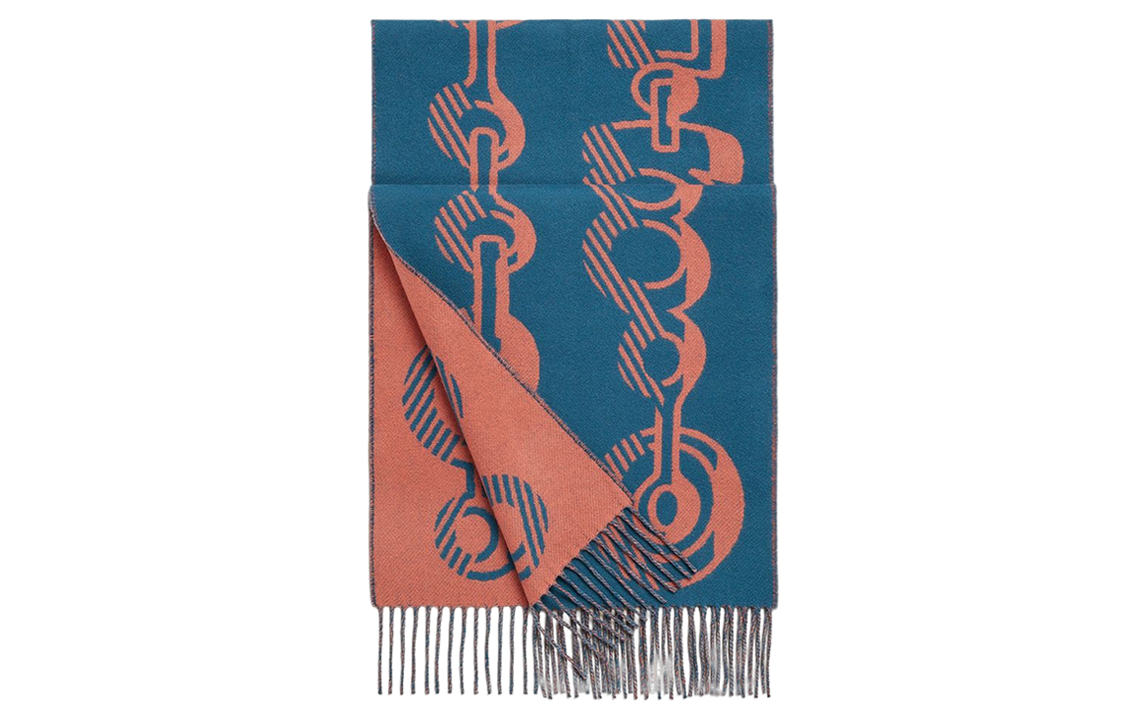 (Women) HERMES Casaque Do Re Boucles Cashmere Yarn Scarf for Women. H259092S-04 圖 5