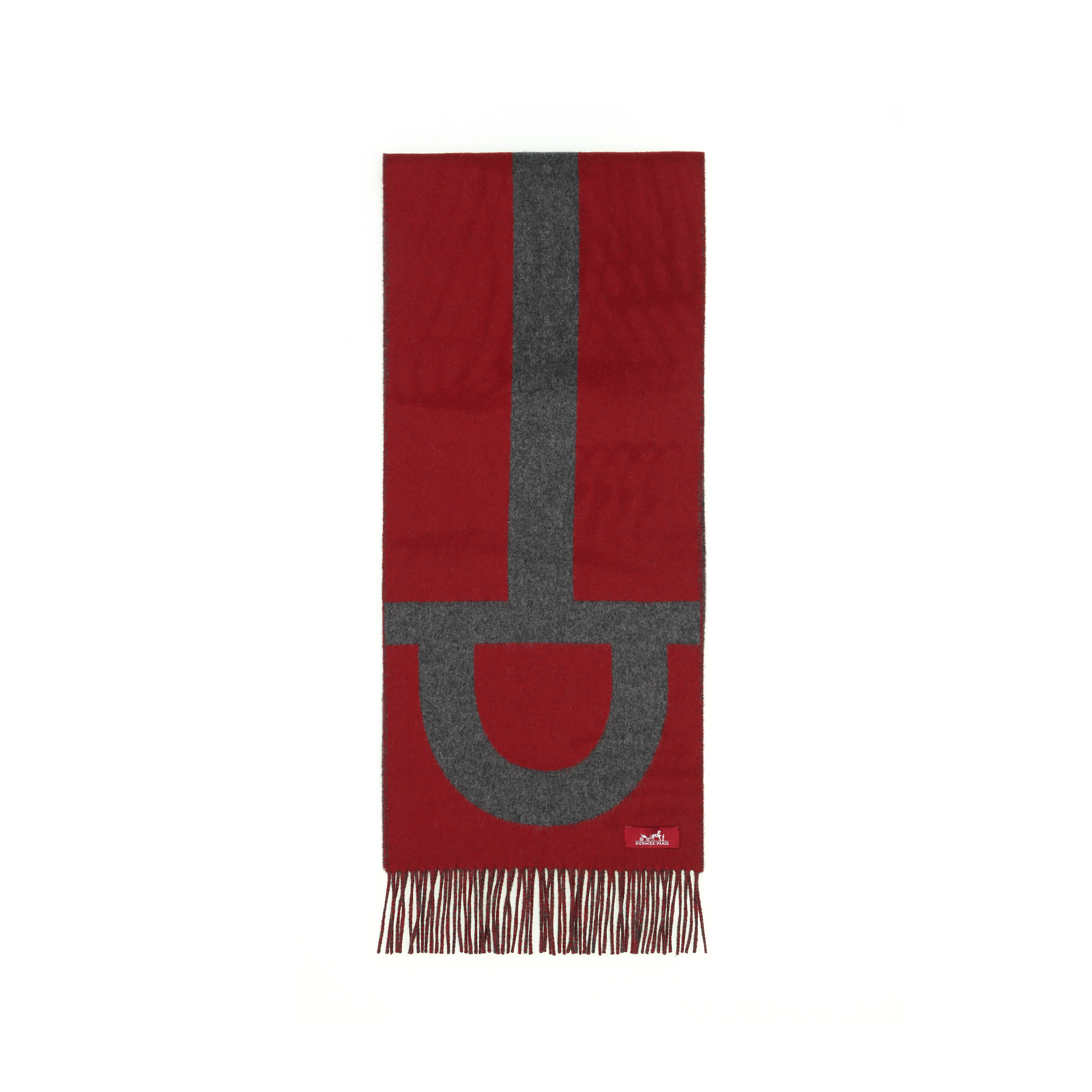 (Women) HERMES Casaque Grand Mors Jacquard Cashmere Scarf for Women - Multicolor H259116S-04 圖 2