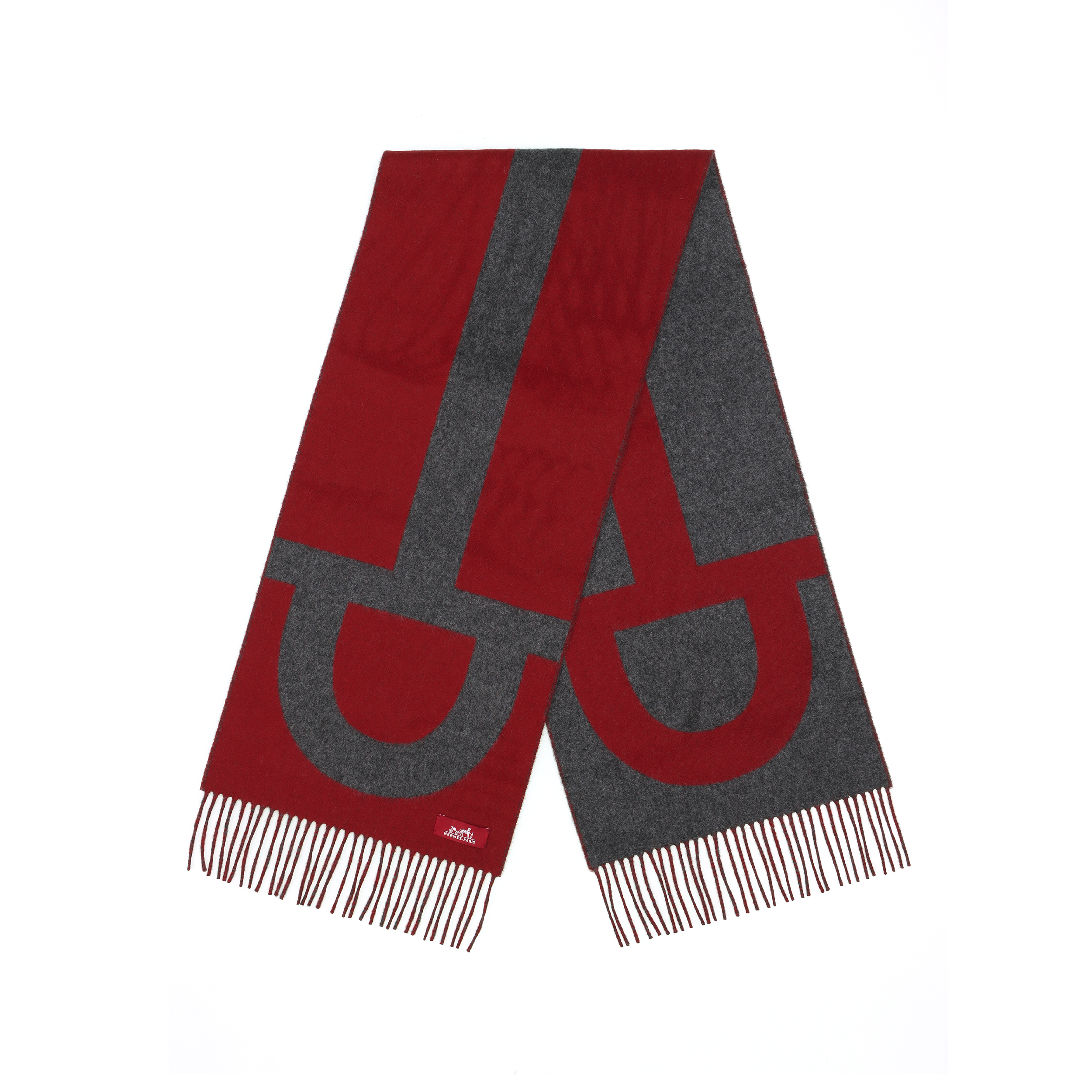 (Women) HERMES Casaque Grand Mors Jacquard Cashmere Scarf for Women - Multicolor H259116S-04 圖 3