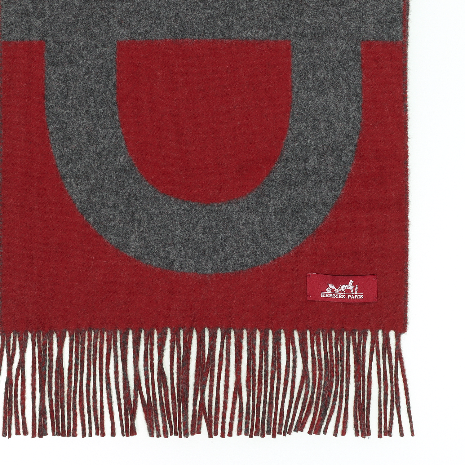 (Women) HERMES Casaque Grand Mors Jacquard Cashmere Scarf for Women - Multicolor H259116S-04 圖 4