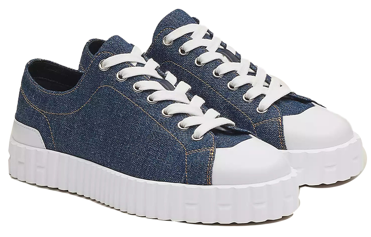 Lookbook (W) 爱马仕休闲时尚运动鞋 '蓝白' H221277Z-11