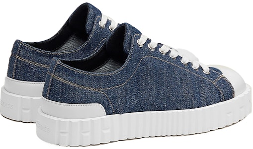 HERMES愛馬仕 休閒 時尚板鞋 女款 藍白色 Shop HERMES愛馬仕 休閒 時尚板鞋 女款 藍白色