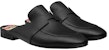 (W) HERMES Catena 'Kasut Rata Mule Kasual Hitam' H211067Z-02