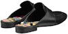 (W) HERMES Catena 'Kasut Rata Mule Kasual Hitam' H211067Z-02
