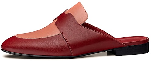 (Women) HERMES Catena Mule 'Sangria Red' H211067Z-04 (Women) HERMES Catena Mule 'Sangria Red' H211067Z-04
