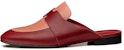 (W) HERMES Catena Mule 'Merah Sangria' H211067Z-04