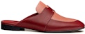 (W) HERMES Catena Mule 'Merah Sangria' H211067Z-04