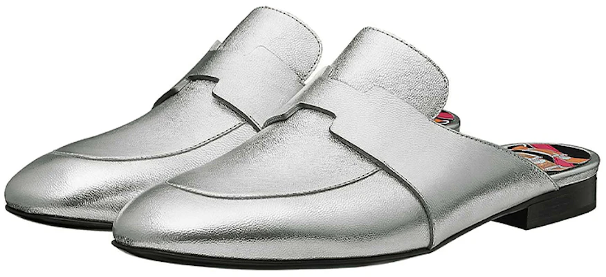 (Women) HERMES Catena Mule 'Silver Grey' H211069Z-52 Lookbook (Women) HERMES Catena Mule 'Silver Grey' H211069Z-52