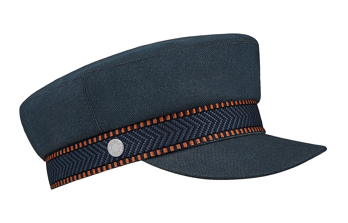 Order (Women) HERMES Cavale Cap  Navy Blue H211015N-0157