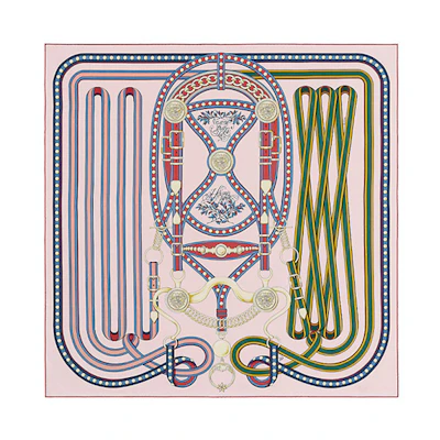 (Women) HERMES Celebration Silk Scarf for Women - Multicolor H003778S-08