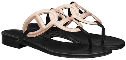 Shop (W) HERMES Chaîne d''Ancre ''Oro Nero'' H202183Z-04