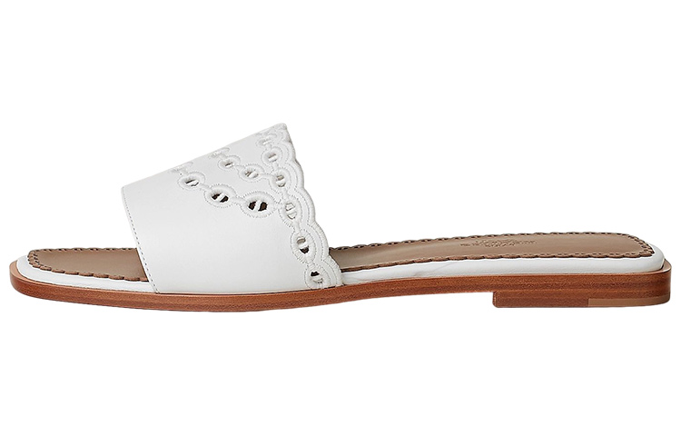(W) HERMES Chaine d'Ancre Sandal 'White'