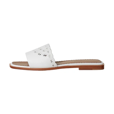(W) HERMES Chaine d'Ancre Sandal 'White'