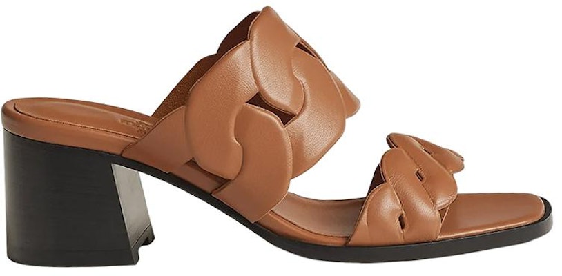 (Women) HERMES Chunky Heel Open Toe Sandals 'Brown Fashion' H231131Z-A3 Order (Women) HERMES Chunky Heel Open Toe Sandals 'Brown Fashion' H231131Z-A3