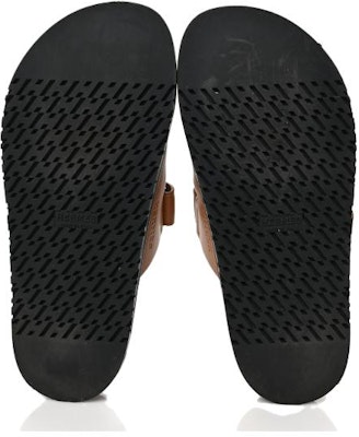 (Women) HERMES Chypre 'Brown Magic Tape Round Toe Fashion Slide' H211114Z-A3 Purchase (Women) HERMES Chypre 'Brown Magic Tape Round Toe Fashion Slide' H211114Z-A3