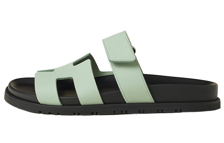 (W) HERMES Chypre 'Magic Tape Slide Light Green'