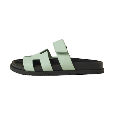 (W) HERMES Chypre 'Magic Tape Slide Light Green'