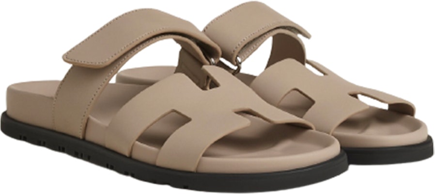 (Women) HERMES Chypre Leather Open-Toe Slide 'Brown' H222299Z-B3 Lookbook (Women) HERMES Chypre Leather Open-Toe Slide 'Brown' H222299Z-B3