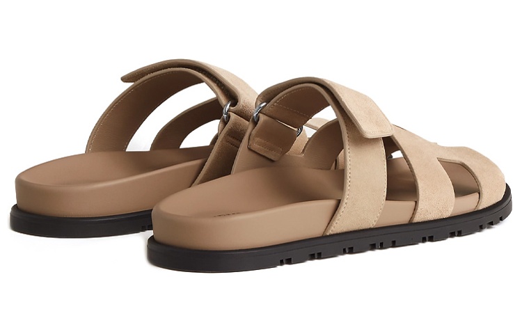 (W) HERMES Chypre Sandal 'Beige Magic Tape' 圖 5