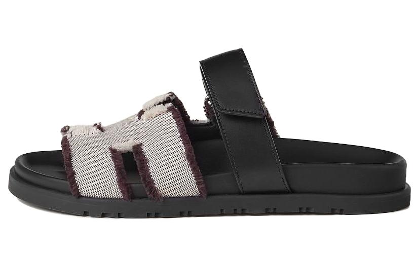 Buy (W) Sandalias HERMES Chypre 'Negras' H241003Z-PN