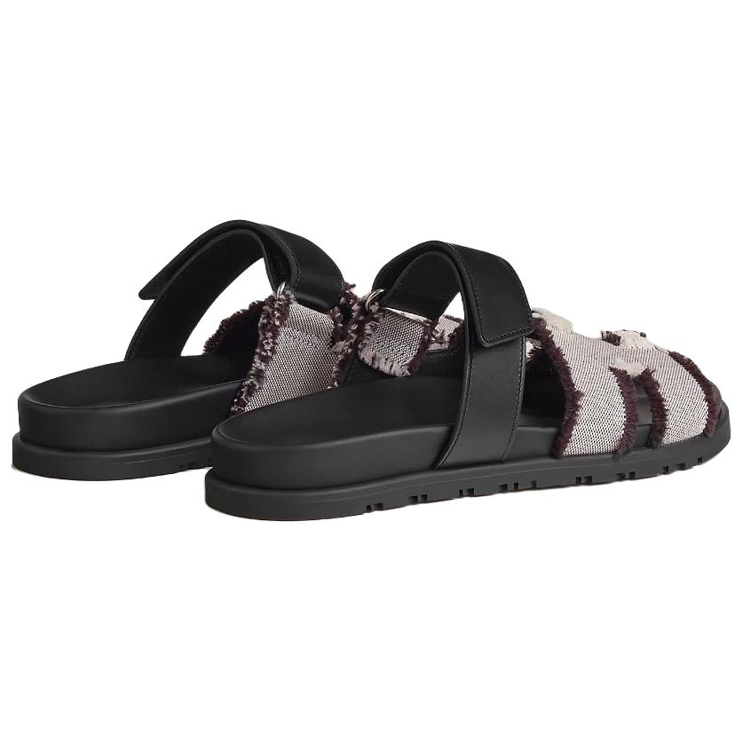 Shop (W) Sandalias HERMES Chypre 'Negras' H241003Z-PN