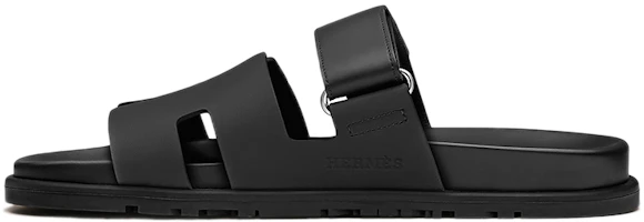 (Women) HERMES Chypre Sandal 'Black Calfskin' H211114Z-V02 (Women) HERMES Chypre Sandal 'Black Calfskin' H211114Z-V02