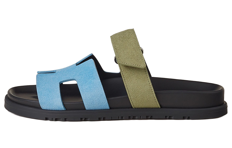 (Women) HERMES Chypre Sandal 'Blue Green' H222297Z-JT