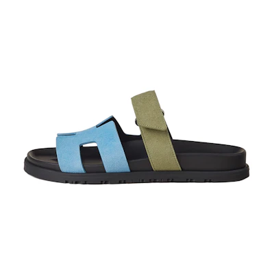 (W) HERMES Chypre Sandal 'Blue Green'