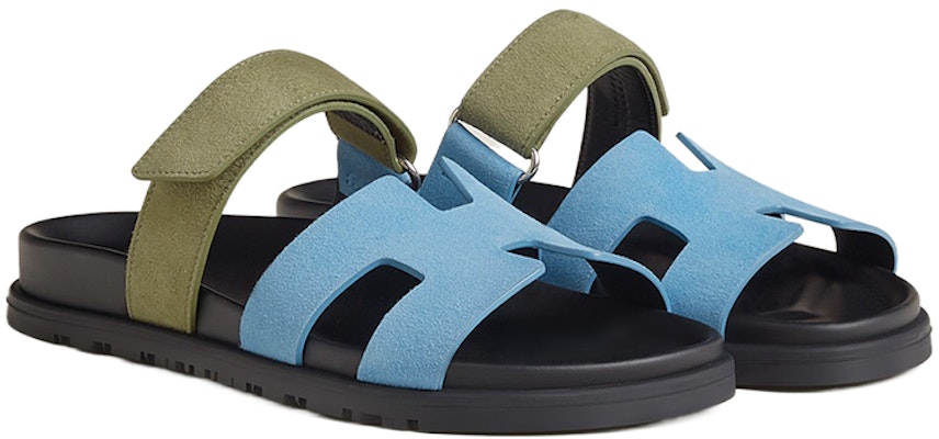 (W) Sandalias HERMÈS Chypre 'Azul Verde' H222297Z-JT Lookbook (W) Sandalias HERMÈS Chypre 'Azul Verde' H222297Z-JT