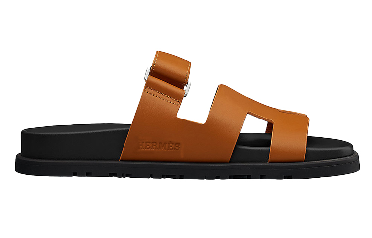 Order (W) HERMES Chypre Sandal 'Coklat Hitam' H211114Z-B8