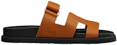 Order (Women) HERMES Chypre Sandal 'Brown Black' H211114Z-B8