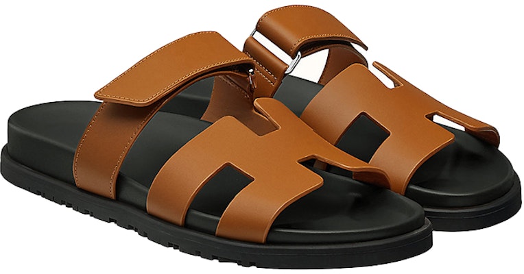 (Women) HERMES Chypre Sandal 'Brown Black' H211114Z-B8 Lookbook (Women) HERMES Chypre Sandal 'Brown Black' H211114Z-B8