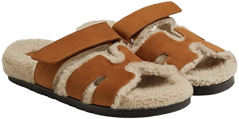 (Women) HERMES Chypre Sandal 'Brown Velvet' H222195Z-A3 Order (Women) HERMES Chypre Sandal 'Brown Velvet' H222195Z-A3