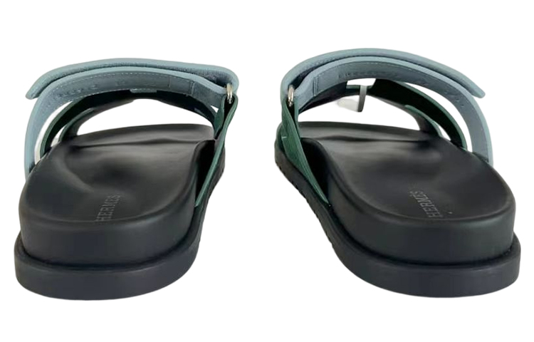 (W) HERMES Chypre Sandal 'Green' 圖 5