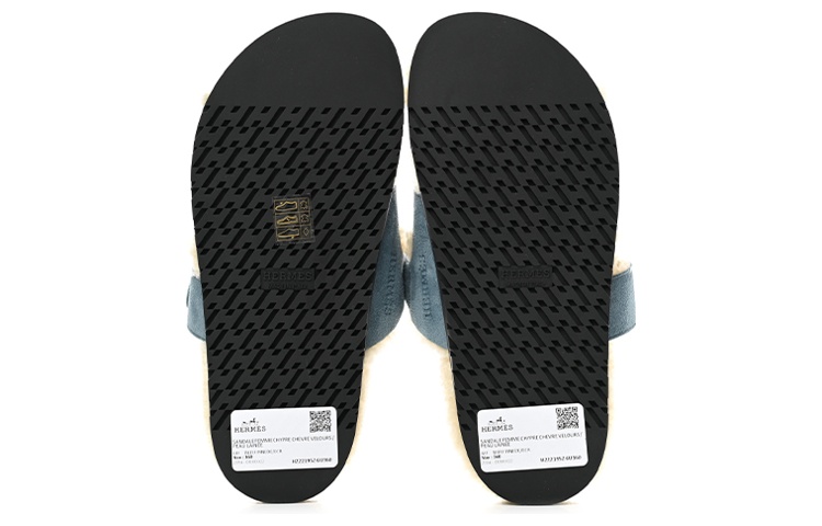 (W) HERMES Chypre Sandal 'Green Magic-Tape' 圖 5