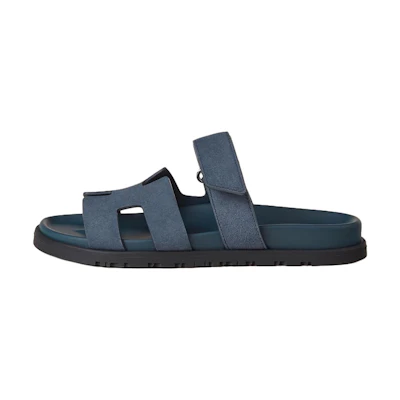(W) HERMES Chypre Slide 'Sky Blue'
