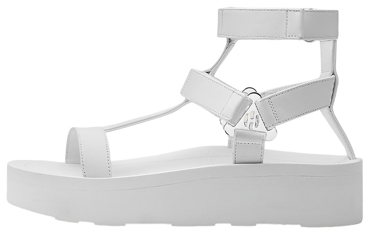 (W) HERMES Classic Calfskin Slide 'White'