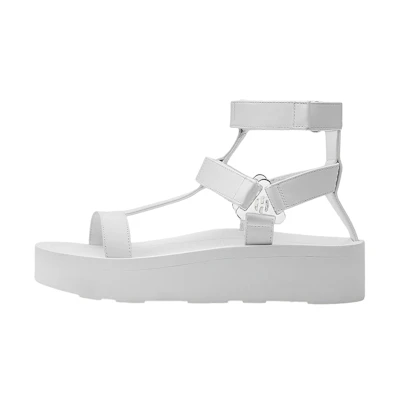 (W) HERMES Classic Calfskin Slide 'White'