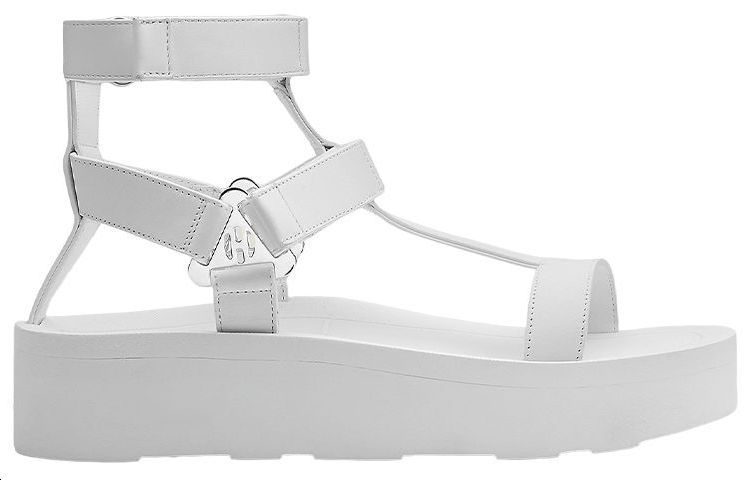 (W) HERMES Classic Calfskin Slide 'White' 圖 2